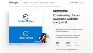 99designs Website Development
